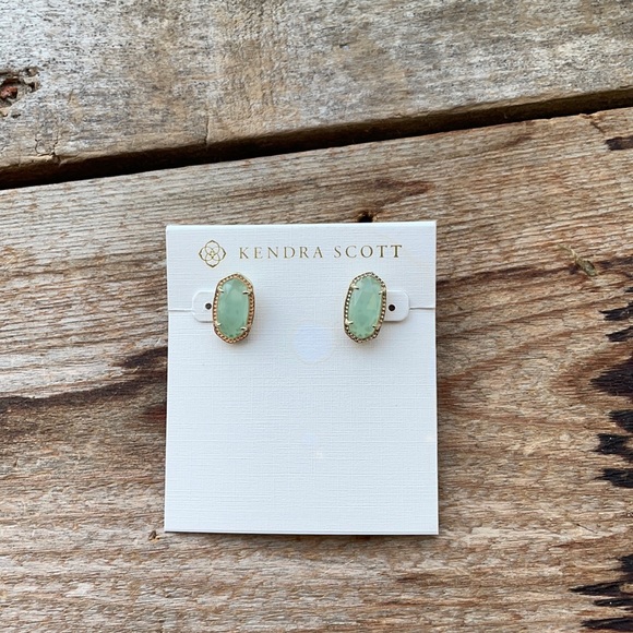 Kendra Scott Jewelry - Kendra Scott || mint colored stud earrings